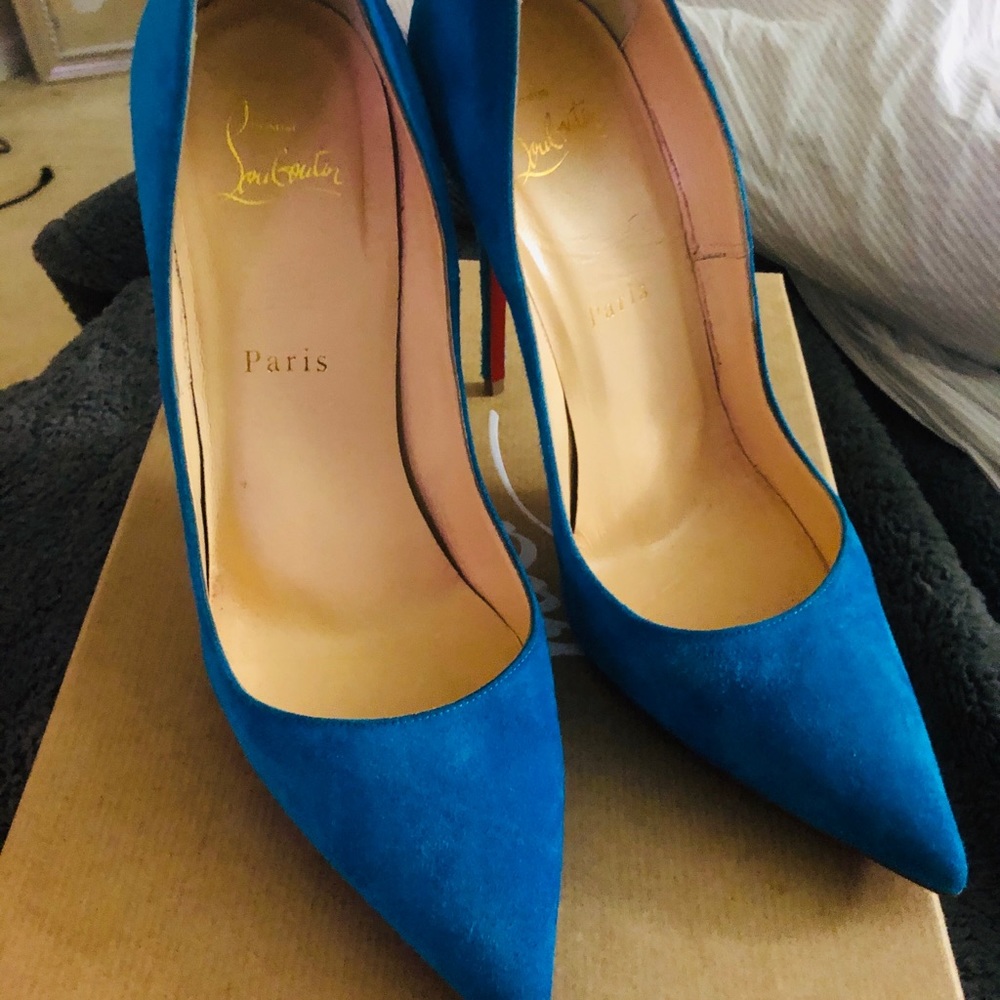 Christian Louboutin- worn twice, no blemishes